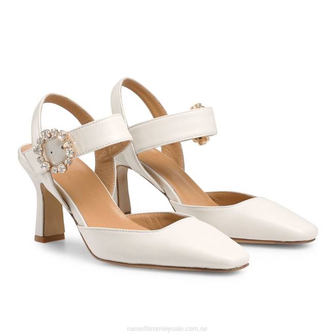 kvinnor beige Russell And Bromley strikt klippt tå domstol T4XZ91
