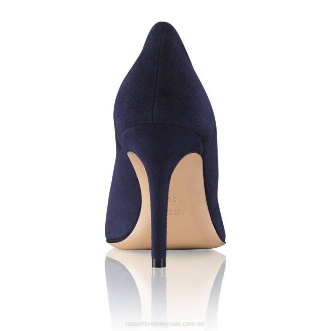 kvinnor blå Russell And Bromley 85pump 85mm stilett T4XZ135