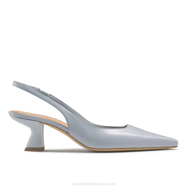 kvinnor blå Russell And Bromley slingpoint slingback punktpump T4XZ90