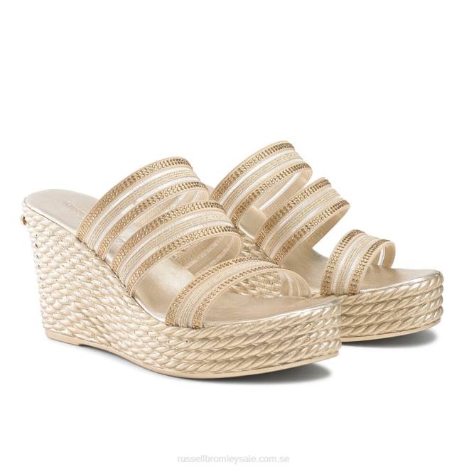 kvinnor guld Russell And Bromley kosmisk trippel remkil T4XZ127