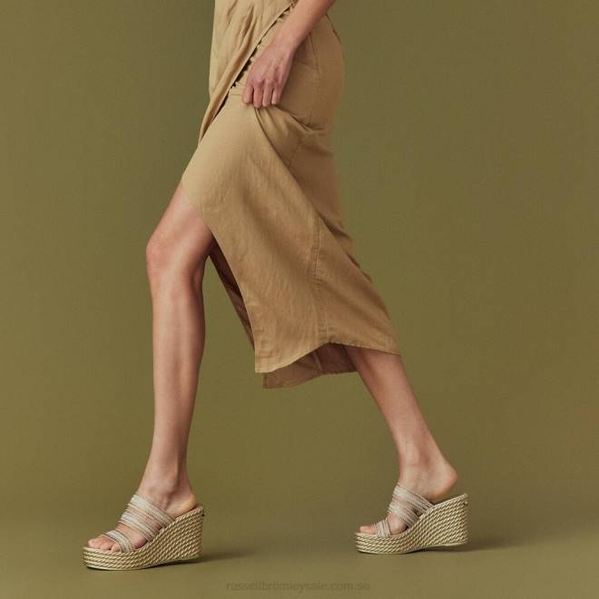 kvinnor guld Russell And Bromley kosmisk trippel remkil T4XZ127