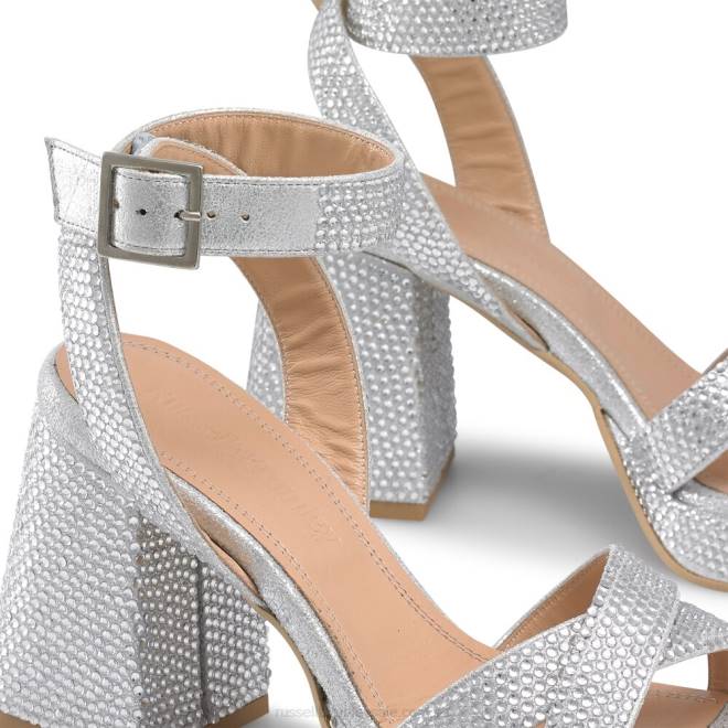 kvinnor metallisk Russell And Bromley groovybaby plattformssandal T4XZ95