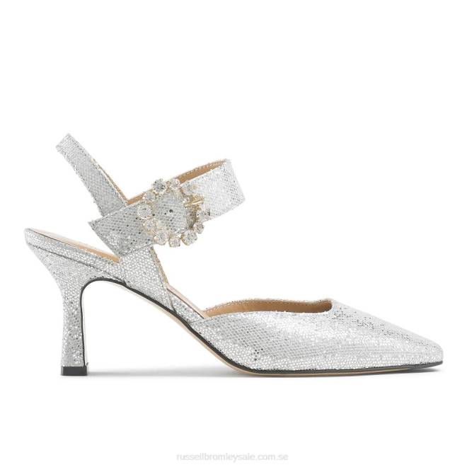 kvinnor metallisk Russell And Bromley strängt utsmyckad domstol T4XZ112