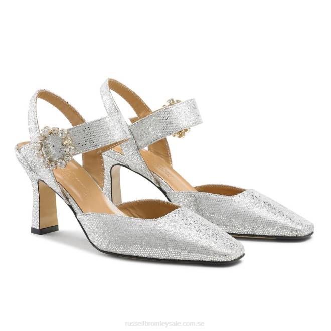 kvinnor metallisk Russell And Bromley strängt utsmyckad domstol T4XZ112
