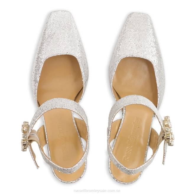 kvinnor metallisk Russell And Bromley strängt utsmyckad domstol T4XZ112