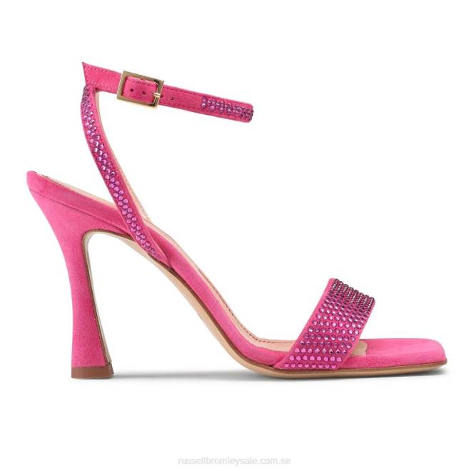 kvinnor rosa Russell And Bromley cosmo sandal med axelband T4XZ186