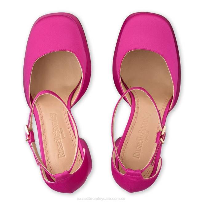 kvinnor rosa Russell And Bromley felfri extrem plattform T4XZ138