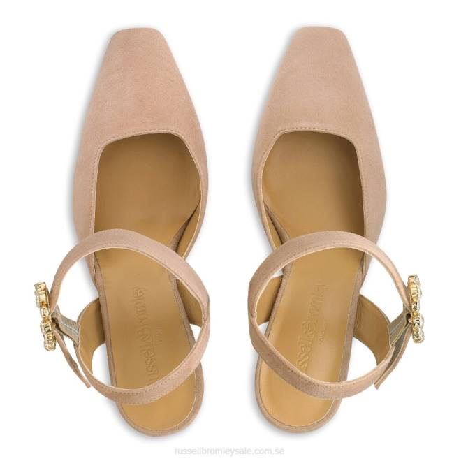 kvinnor rosa Russell And Bromley strängt utsmyckad domstol T4XZ92