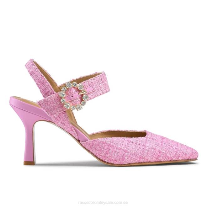 kvinnor rosa Russell And Bromley strikt klippt tå domstol T4XZ94