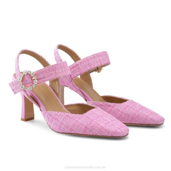 kvinnor rosa Russell And Bromley strikt klippt tå domstol T4XZ94