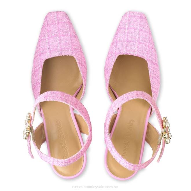 kvinnor rosa Russell And Bromley strikt klippt tå domstol T4XZ94