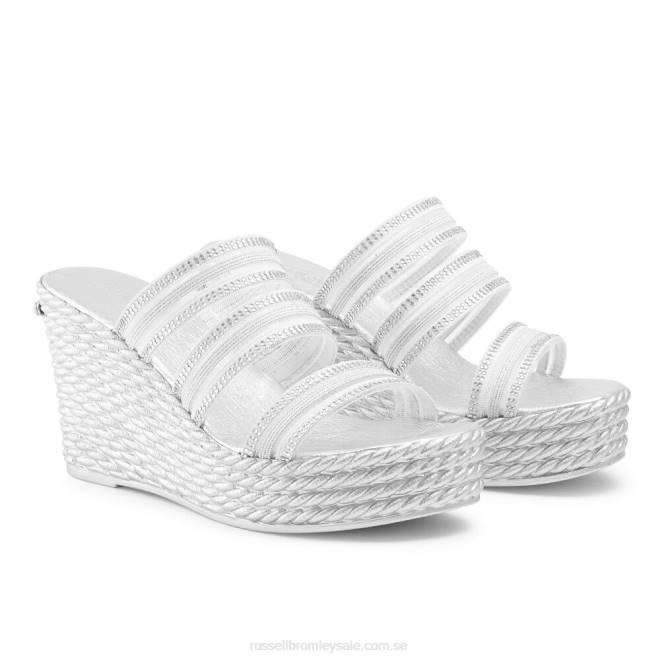 kvinnor silver Russell And Bromley kosmisk trippel remkil T4XZ129