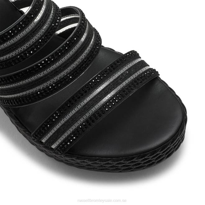 kvinnor svart Russell And Bromley kosmisk trippel remkil T4XZ158