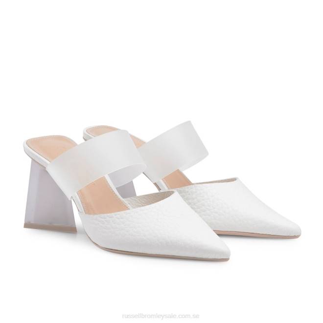 kvinnor vit Russell And Bromley vision frostad pump T4XZ93