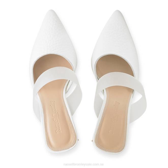 kvinnor vit Russell And Bromley vision frostad pump T4XZ93