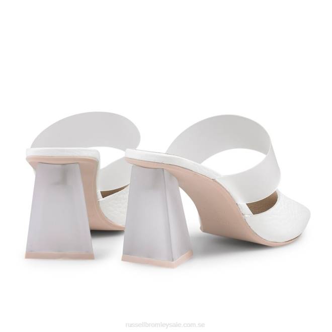 kvinnor vit Russell And Bromley vision frostad pump T4XZ93