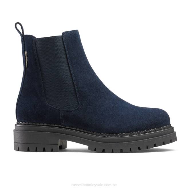 kvinnor Marin Russell And Bromley company combat chelsea boot T4XZ273