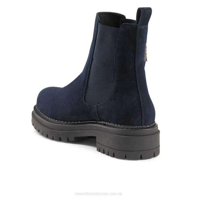 kvinnor Marin Russell And Bromley company combat chelsea boot T4XZ273