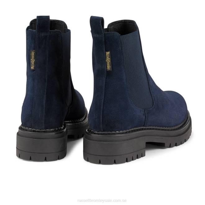 kvinnor Marin Russell And Bromley company combat chelsea boot T4XZ273