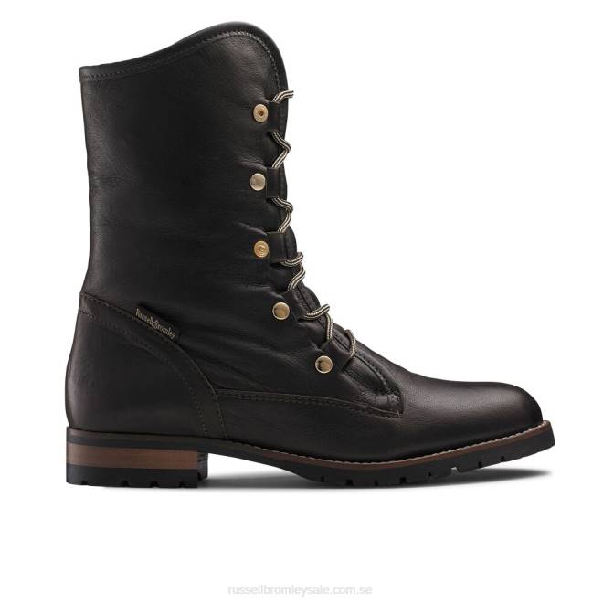 kvinnor brun Russell And Bromley gosig fusk-ull vandrare T4XZ260