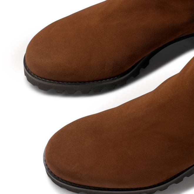 kvinnor brun Russell And Bromley halv hel knähög stövel T4XZ353