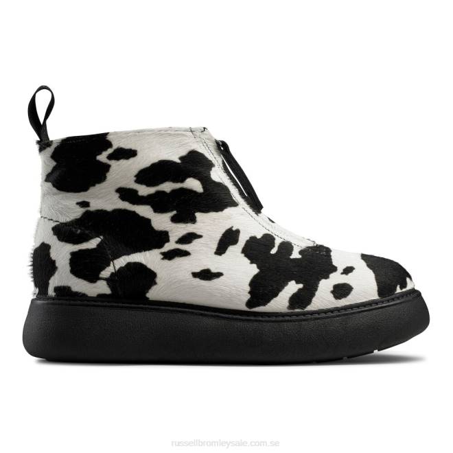 kvinnor mång Russell And Bromley bubbles dragkedja fram boot T4XZ315