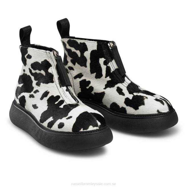 kvinnor mång Russell And Bromley bubbles dragkedja fram boot T4XZ315