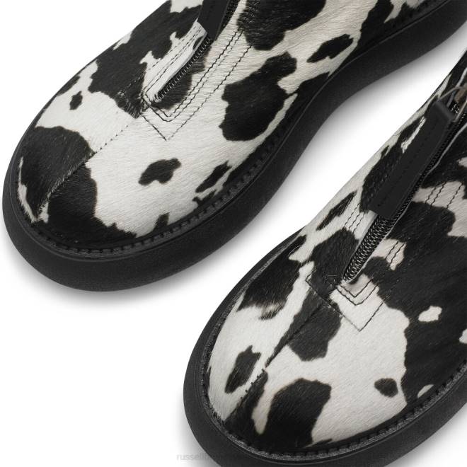 kvinnor mång Russell And Bromley bubbles dragkedja fram boot T4XZ315