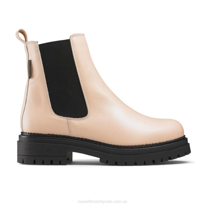 kvinnor neutral Russell And Bromley company combat chelsea boot T4XZ287
