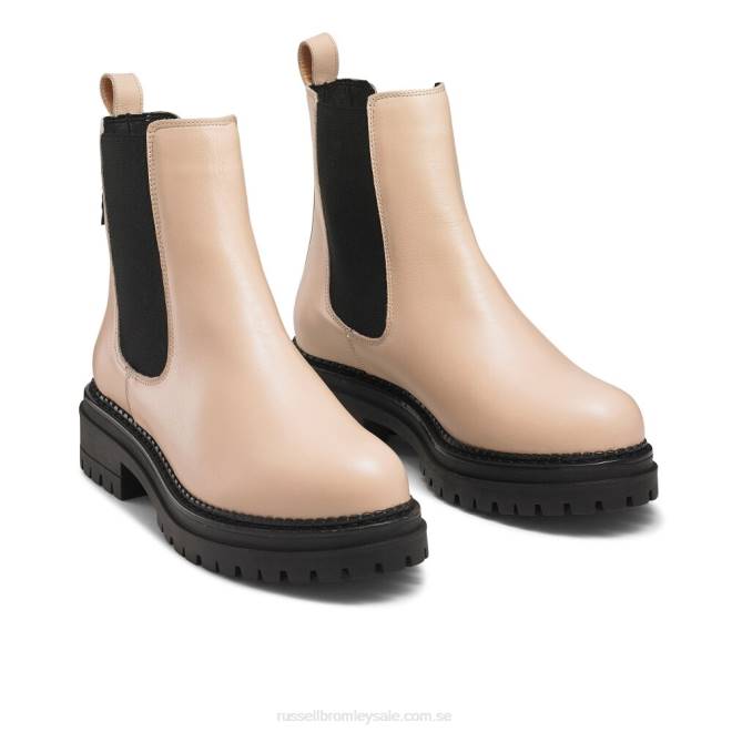 kvinnor neutral Russell And Bromley company combat chelsea boot T4XZ287