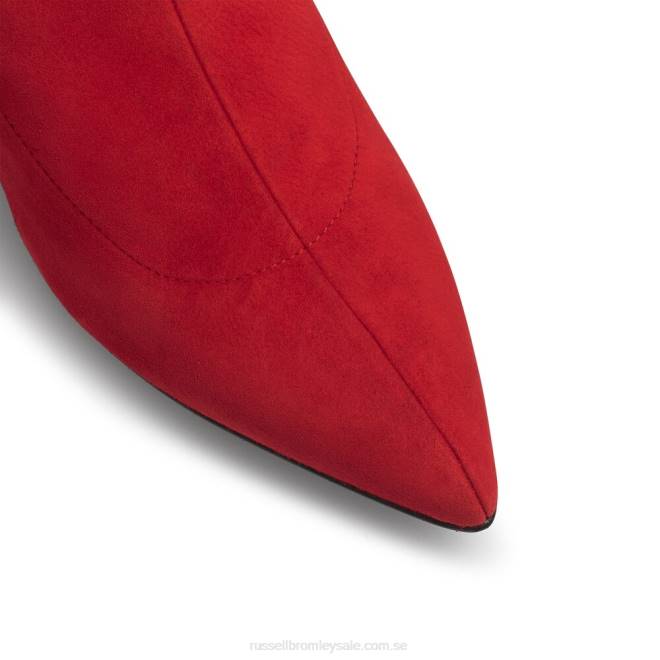 kvinnor röd Russell And Bromley hotlegs knähög sockstövel T4XZ369