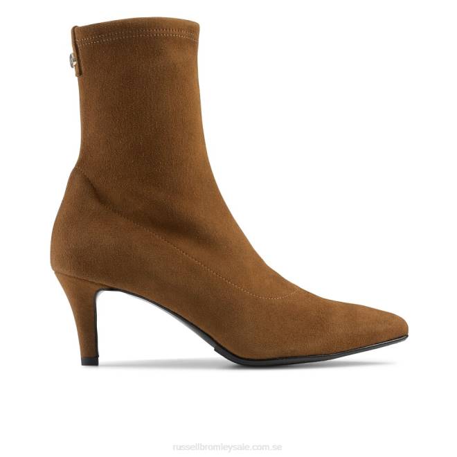 kvinnor solbränna Russell And Bromley heta sox stretchstövel T4XZ290