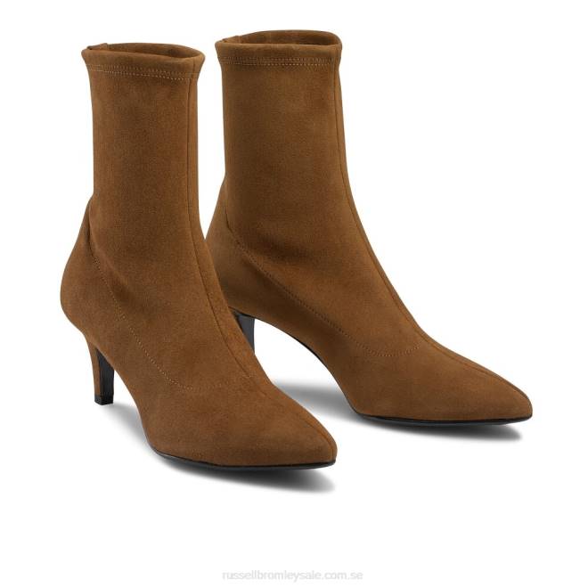kvinnor solbränna Russell And Bromley heta sox stretchstövel T4XZ290