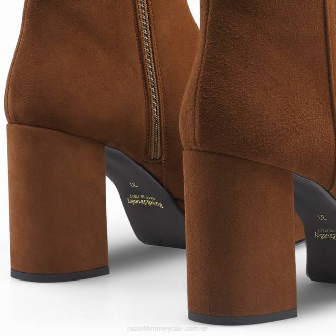 kvinnor solbränna Russell And Bromley honungshoney plattformsstövel T4XZ346