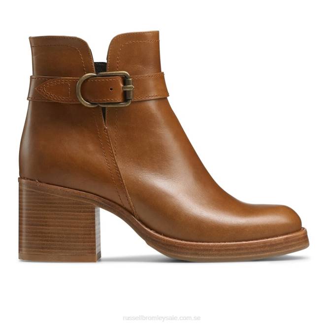 kvinnor solbränna Russell And Bromley pampas staplade fotkängor T4XZ307