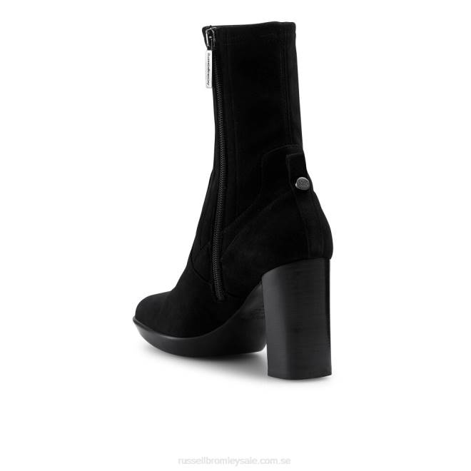 kvinnor svart Russell And Bromley alto dryleks: sock plattformsstövel T4XZ306