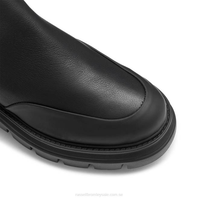 kvinnor svart Russell And Bromley erövra chelsea boot T4XZ267