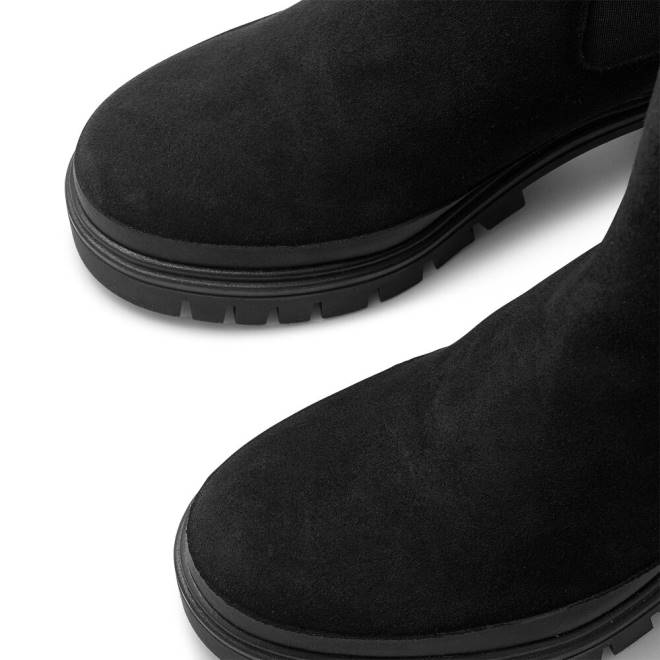 kvinnor svart Russell And Bromley företag hej klack combat chelsea T4XZ283