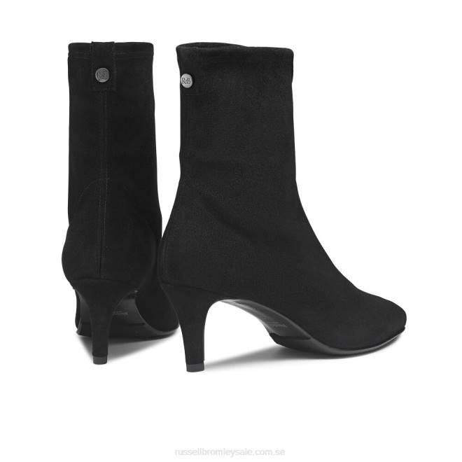 kvinnor svart Russell And Bromley heta sox sock boot T4XZ274