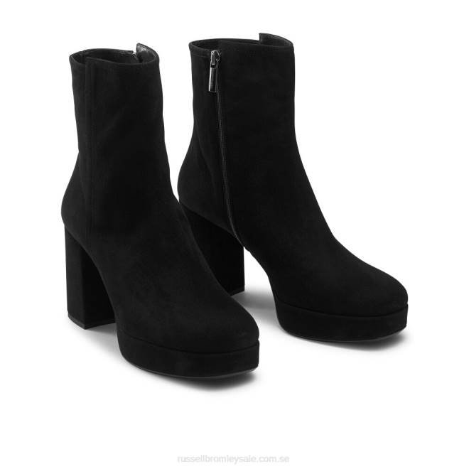 kvinnor svart Russell And Bromley honungshoney plattformsstövel T4XZ334