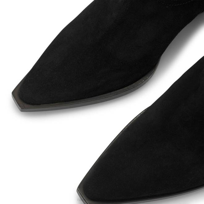 kvinnor svart Russell And Bromley kontantklackad westernstövel T4XZ342