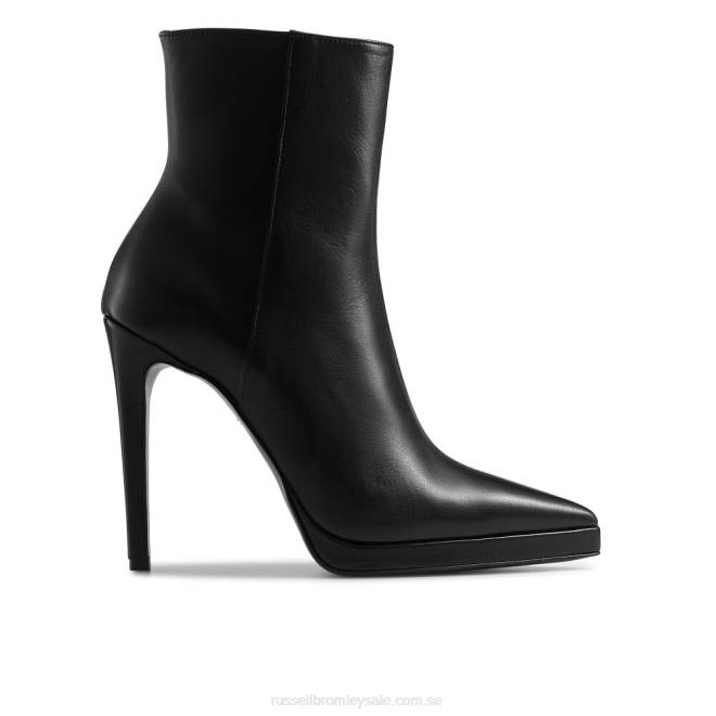 kvinnor svart Russell And Bromley livingitup plattformsstilettstövel T4XZ314