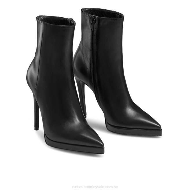 kvinnor svart Russell And Bromley livingitup plattformsstilettstövel T4XZ314