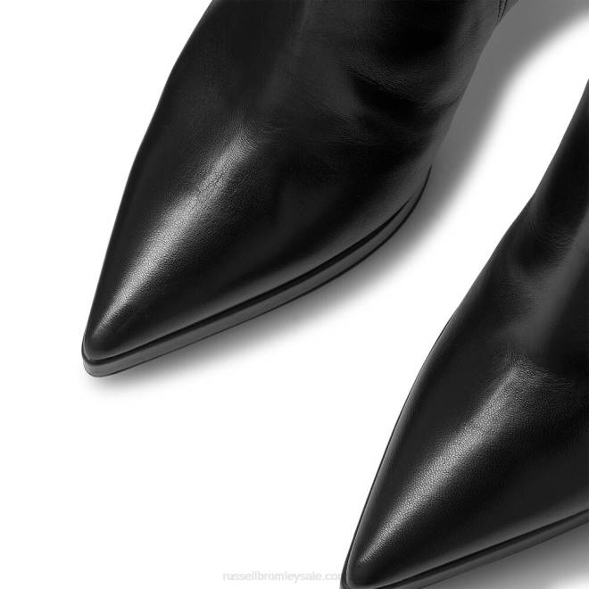 kvinnor svart Russell And Bromley livingitup plattformsstilettstövel T4XZ314