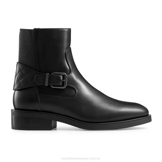 kvinnor svart Russell And Bromley storm dryleks ridstövel T4XZ294