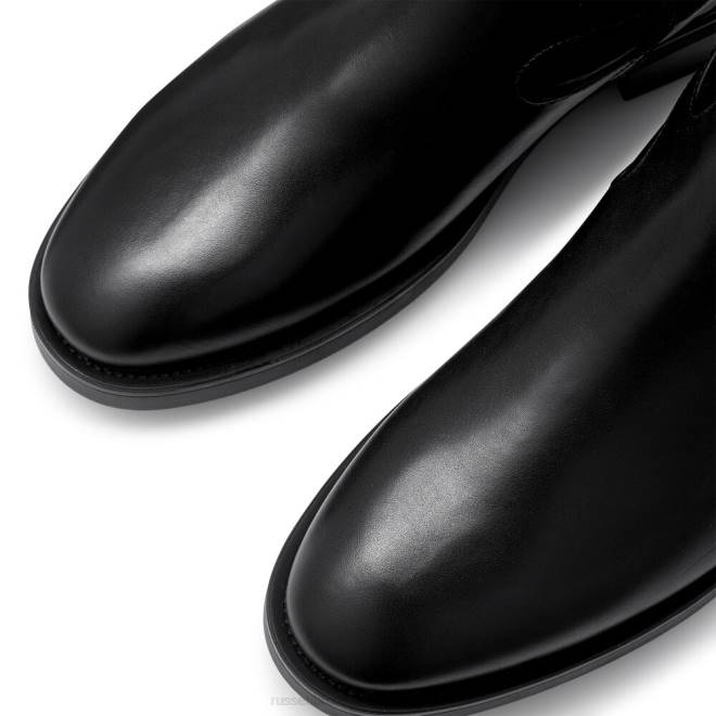 kvinnor svart Russell And Bromley storm dryleks ridstövel T4XZ294