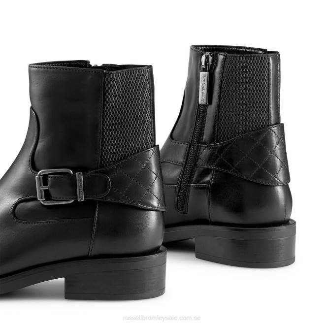 kvinnor svart Russell And Bromley storm dryleks ridstövel T4XZ294