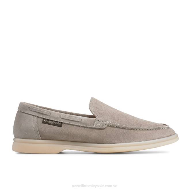 kvinnor beige Russell And Bromley mjuk loafer hela dagen T4XZ210