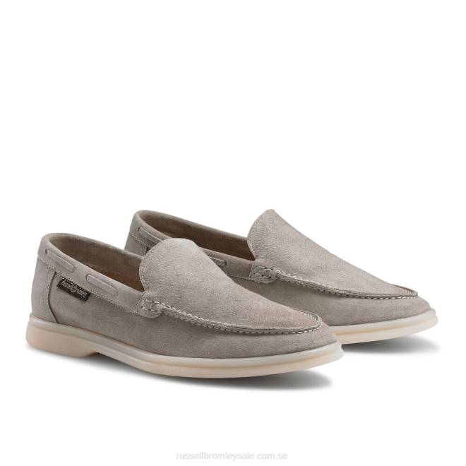 kvinnor beige Russell And Bromley mjuk loafer hela dagen T4XZ210