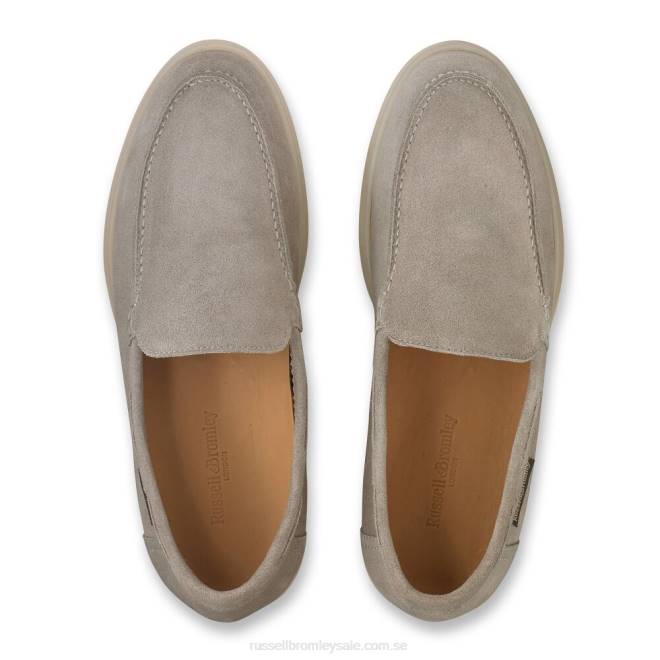 kvinnor beige Russell And Bromley mjuk loafer hela dagen T4XZ210